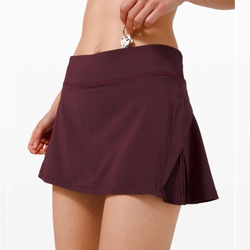 Lululemon Play Off The Pleats Skirt *13"